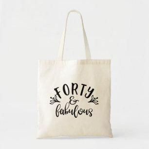 Bolso De Tela 40 Años Ideas 40 y Fabuloso