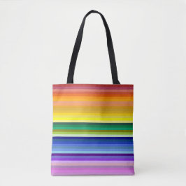 Bolso De Tela 42 Rayos Espectro Arcoiris