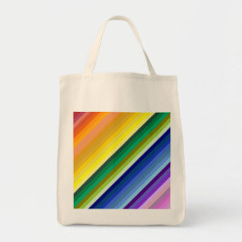 Bolso De Tela 42 Rayos Espectro Arcoiris