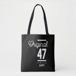 Bolso De Tela 47 años - regalo gracioso de cumpleaños 47