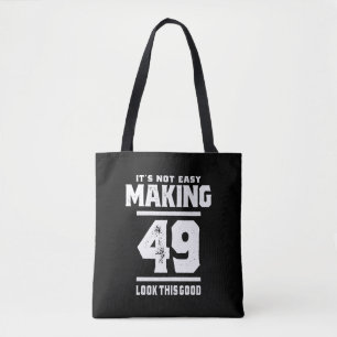 Bolso De Tela 49 años - regalo gracioso de cumpleaños 49