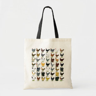 Bolso De Tela 49 gallinas del pollo