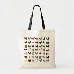Bolso De Tela 49 gallos