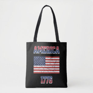 Bolso De Tela 4 de julio