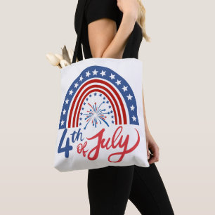 Bolso De Tela 4 de julio
