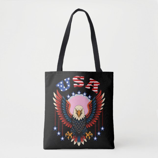 Bolso De Tela 4 de julio (Anverso)