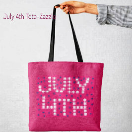 Bolso De Tela 4 de julio