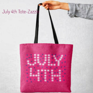 Bolso De Tela 4 de julio