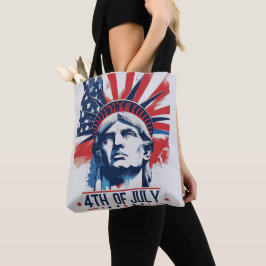 Bolso De Tela 4 de julio, celebración del Orgullo Patriótico Ame