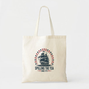 Bolso De Tela 4 De Julio Derramando El Té Desde 1773 Cuarto De