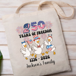 Bolso De Tela 4 de julio familia coincidente nosotros 250 cumple