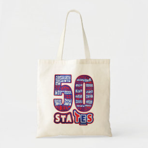 BOLSO DE TELA 50 STATES USA