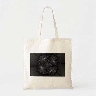 Bolso De Tela 50 Tonos Gris - Arte Fractal
