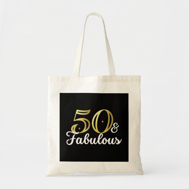 Bolso De Tela 50 Y Fabuloso (Frente)