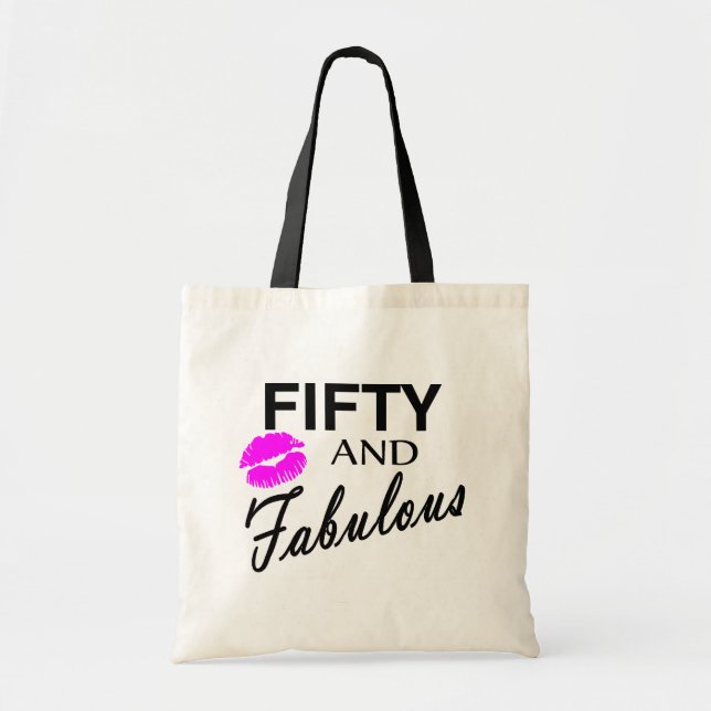 Bolso De Tela 50 y fabuloso (Frente)
