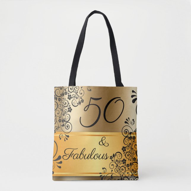 Bolso De Tela 50 y Fabuloso Elegante (Anverso)