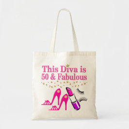 BOLSO DE TELA 50 Y FABULOUS DIVA