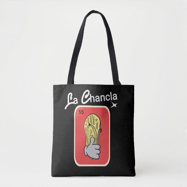 Bolso De Tela 55 La Chancla (Anverso)