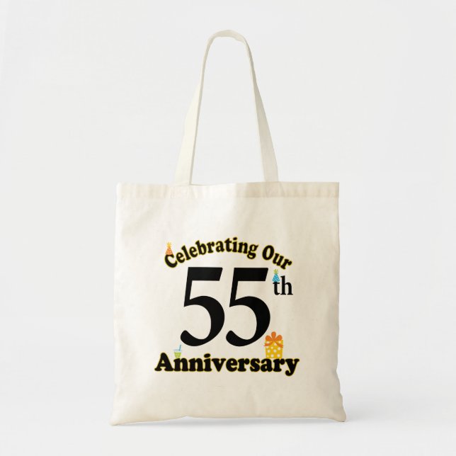 Bolso De Tela 55.o Aniversario (Frente)