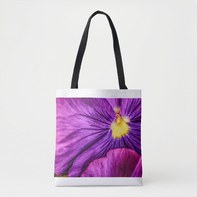 Bolso De Tela 5884-Púrpura Pansy (Anverso)