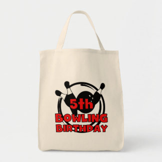 Bolso De Tela 5.ª bolera camisetas y regalos de cumpleaños