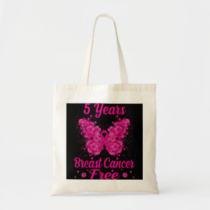 Bolso De Tela 5 años Sobreviviente libre de cáncer de mama Marip