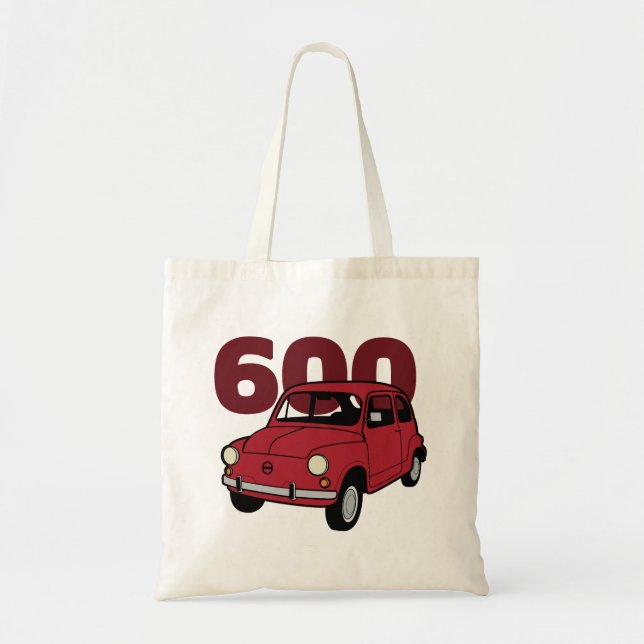 Bolso De Tela 600 rojo v2 (Frente)