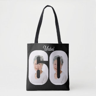Bolso De Tela 60.º cumpleaños