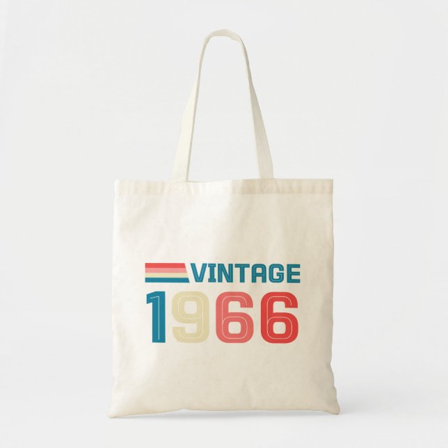 BOLSO DE TELA 60 CUMPLEAÑOS (Frente)