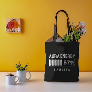 Bolso De Tela 67 Meme divertida Aura Energy a los 67 Seis Siete 