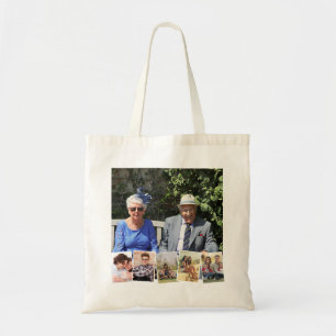 Bolso De Tela 6 Collage de fotos, Personalizado