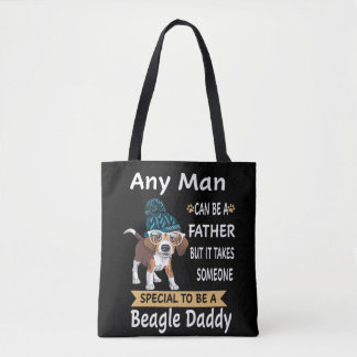 Bolso De Tela 6 Cualquier Hombre Beagle Papi