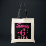 Bolso De Tela 6th Birthday Girl Crown 6 Years Old Birthday<br><div class="desc">6th Birthday Girl Crown 6 Years Old Birthday Funny Gifts Gift. Perfect gift for your dad,  mom,  papa,  men,  women,  friend and family members on Thanksgiving Day,  Christmas Day,  Mothers Day,  Fathers Day,  4th of July,  1776 Independent day,  Veterans Day,  Halloween Day,  Patrick's Day</div>