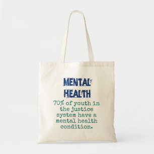 Bolso De Tela 70% De Los Jóvenes En El Sistema Judicial - Mental