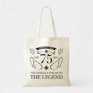 Bolso De Tela 75.º Cumpleaños De Las Mujeres