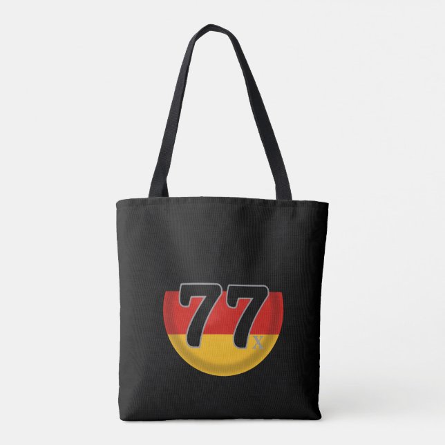 Bolso De Tela 77 Deutschland Generation X (Reverso)