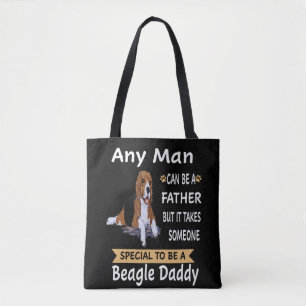 Bolso De Tela 7 Cualquier Hombre Beagle Papi
