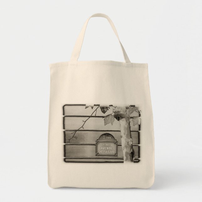 Bolso De Tela 7mo arrondisement de París (Frente)