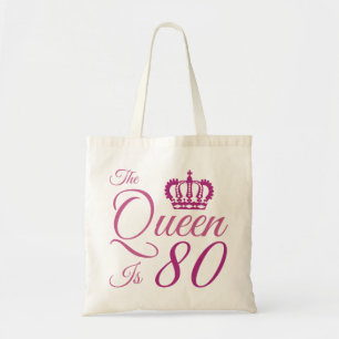 Bolso De Tela 80.ª Reina de Cumpleaños
