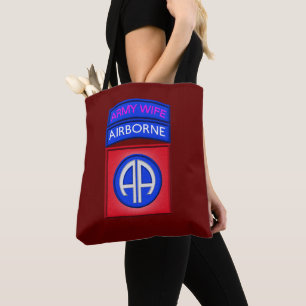 Bolso De Tela 82 División Aerotransportada “Esposa de Paracaidis