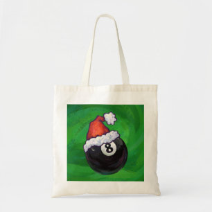Bolso De Tela 8 Ball Navidades Green