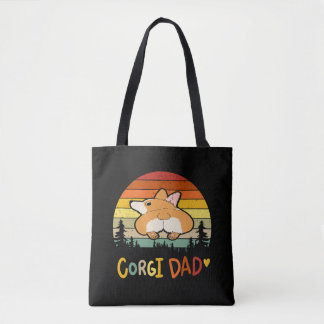 Bolso De Tela 8 Corgi Dad