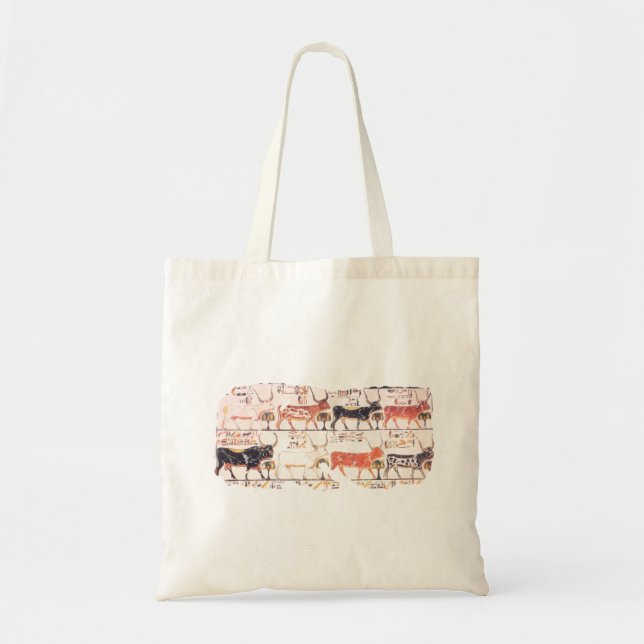 Bolso De Tela 8 vacas (Frente)