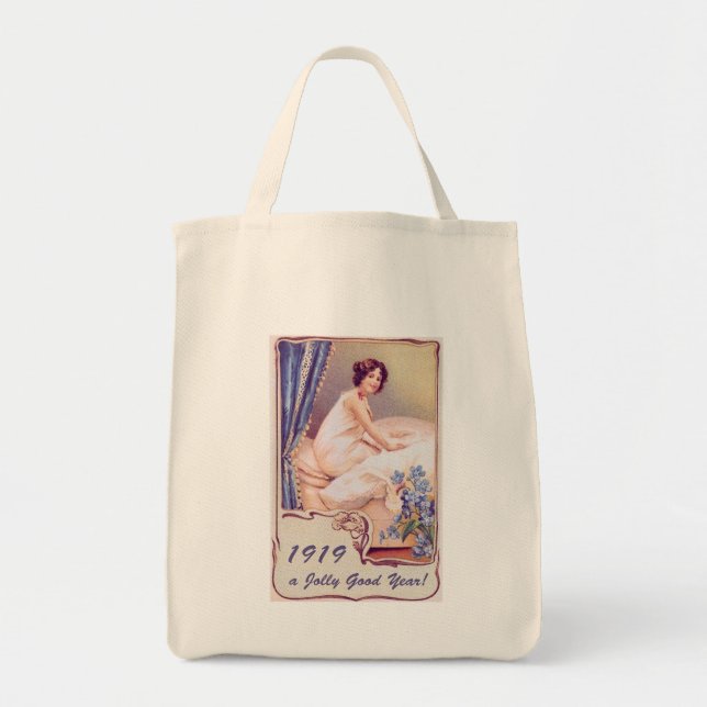 Bolso De Tela 90.o Cumpleaños (Frente)