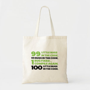 Bolso De Tela 99 insectos en el código…