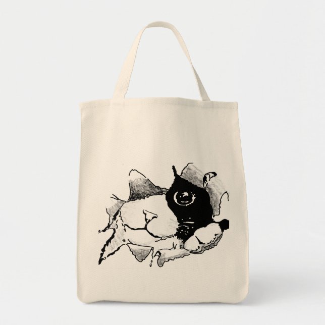 Bolso De Tela 9.º gata (Frente)