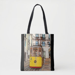 Bolso De Tela A Bica de Duarte Belo - Lisboa