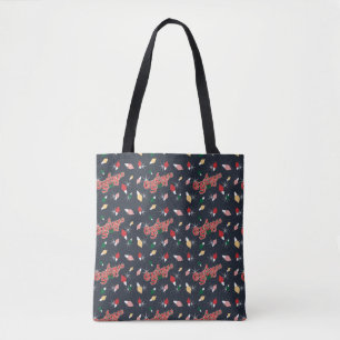Bolso De Tela A Christmas Story   Christmas Lights Pattern