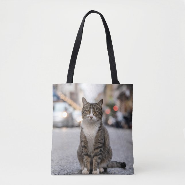 Bolso De Tela A Christmas Wish: A Home for a Stray Cat (Anverso)