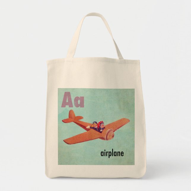 Bolso De Tela A es para avión (Frente)
